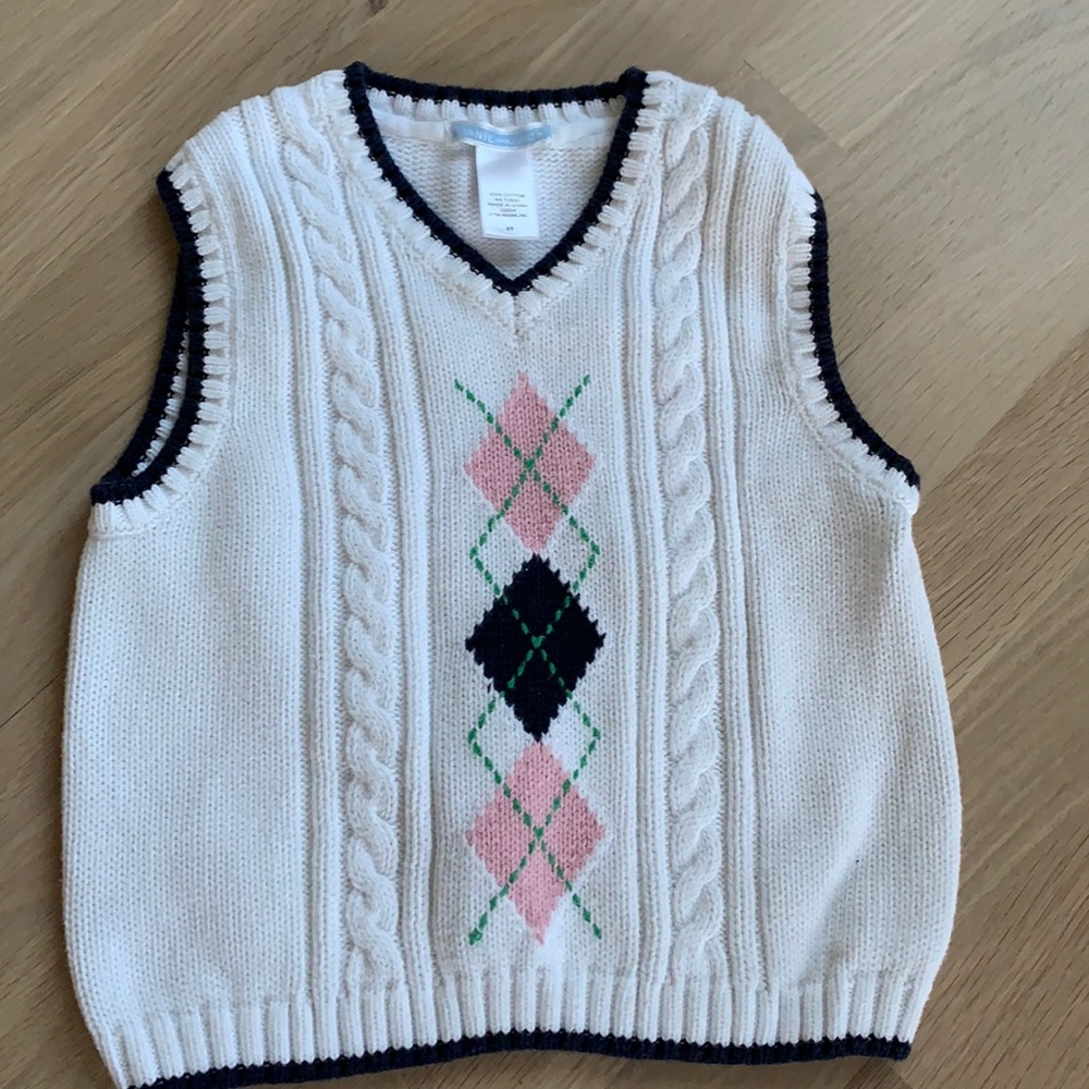 Janie and jack argyle sweater vest